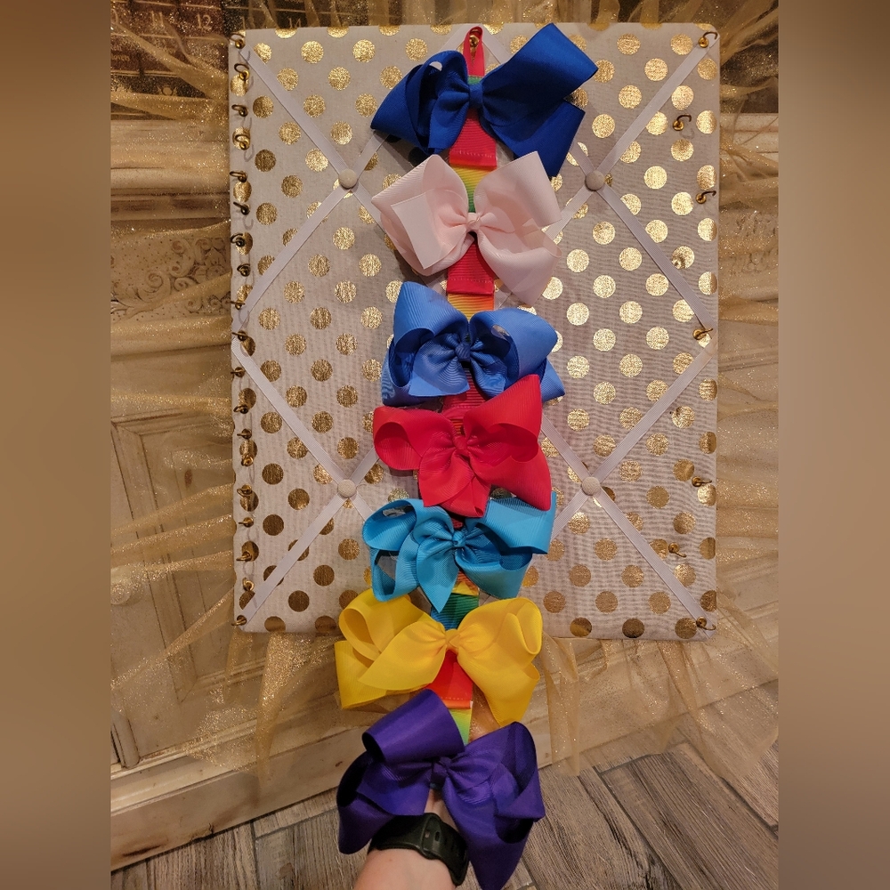 Southern Hair Bow Colorful Set